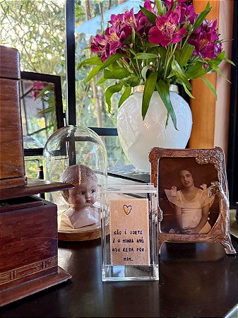 Caixa Acrílica PP - Minha Vó Reza