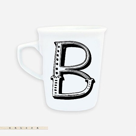 Caneca Alfabeto - B