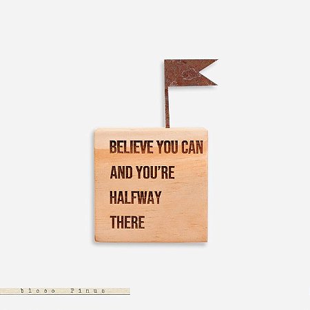 Cubo - Believe you can and you´re halfway there