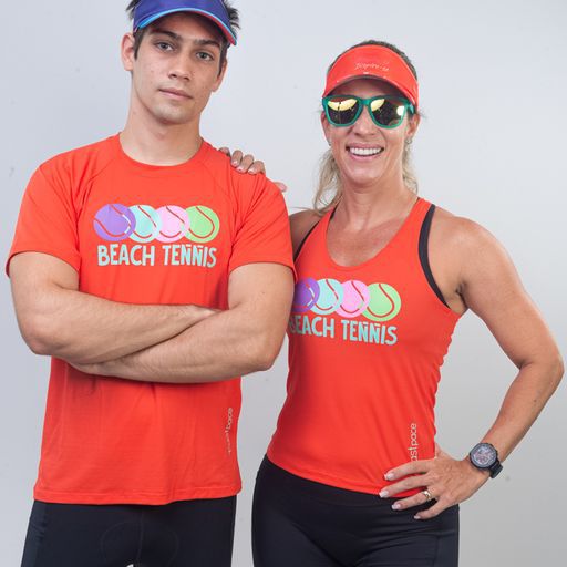 Camiseta Beach Tennis Bolinhas– Fast Pace