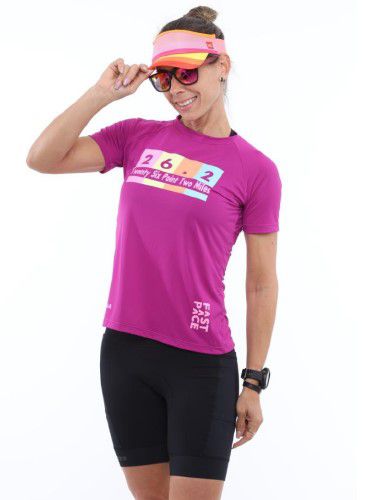Camiseta Babylook 26.2 colors - Fast Pace
