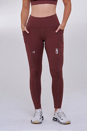 Legging Grit Focus Cor:Roxo;Tamanho:P - O Closet On line