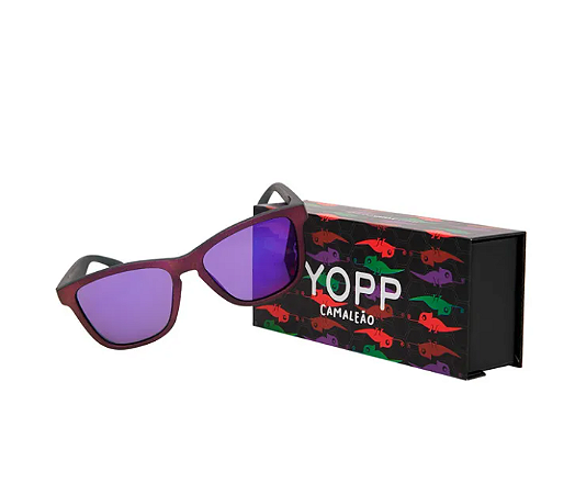 Oculos de Sol Yopp Polarizado Uv400 Camaleao Pink