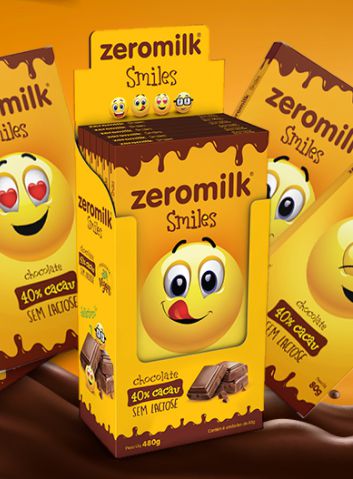 Chocolate Zeromilk Smile 80g