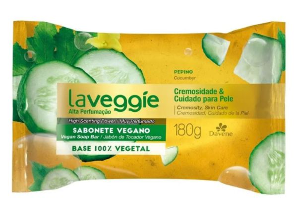 Sabonete Vegano La Veggie Pepino 180g