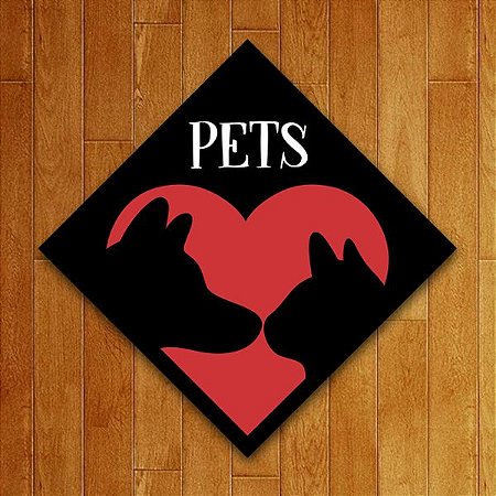 Placa Decorativa Pets