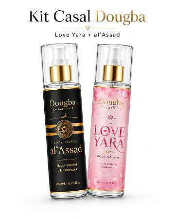 Kit Casal Dougba - 2 Body Splash Premium