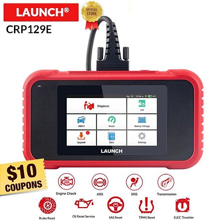 scanner automotivo launch crp129e