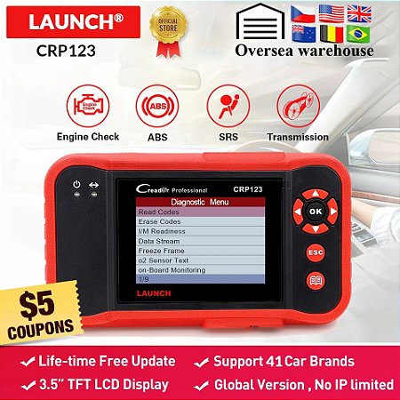 scanner automotivo launch CPR123E
