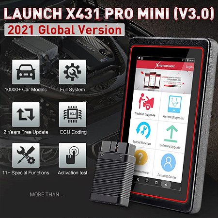 scanner automotivo launch x431 pro mini