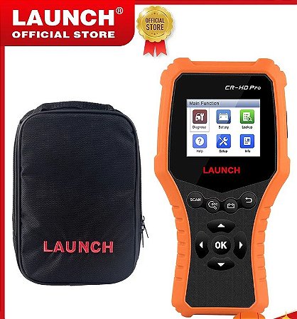 launch x431CR-HD pro carro e caminhão obd2 hobd leitor de código scanner