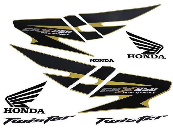 honda-cbx-250-twister-2008-amarela - Motos - Peças para Moto