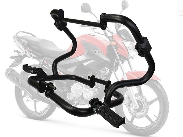 Protetor Motor Carenagem com pedaleiras para Yamaha Factor 150 e Fazer 150  2014 a 2020 - Go Moto Peças - Acessórios, Boutique e Peças para Motos