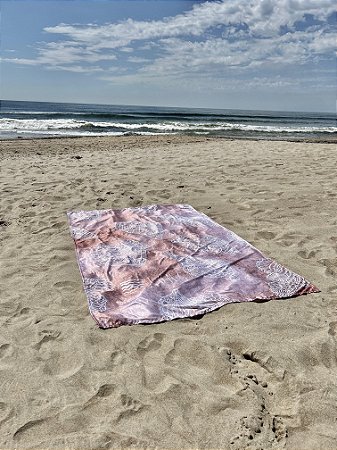 Kit Conchas Pocket - canga + beach pillow