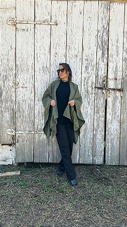 Poncho - Verde Oliva