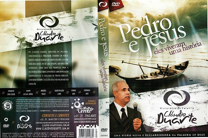 DVD PEDRO E JESUS ELES VIVERAM UMA HISTORIA