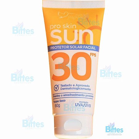 Comprar Protetor Solar Facial Suave Fragrance FPS 30 Toque Seco - Bittes  Cosmeticos