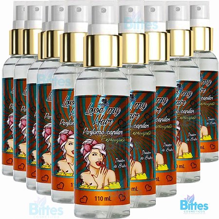 10 PERFUME CAPILAR  HÁBITO COSMÉTICOS LOVE MY HAIR ENERGIZANTE ATACADO