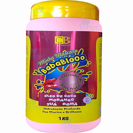 MÁSCARA BABABLOOO TUTTI FRUTTI CB COSMÉTICOS HIDRATAÇÃO E MACIEZ
