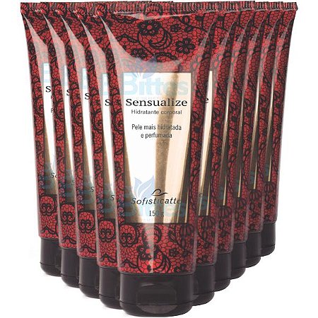 10 HIDRATANTE SENSUALIZE SOFISTICATTO COSMÉTICOS CORPORAL ATACADO