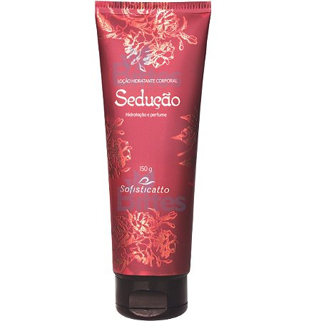 HIDRATANTE SEDUÇÃO SOFISTICATTO COSMÉTICOS CORPORAL PELE HIDRATADA