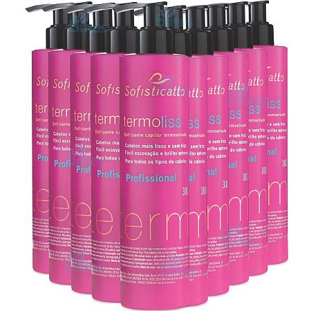 10 FINALIZADOR TERMOLISS SOFISTICATTO COSMÉTICOS PROFISSIONAL ATACADO