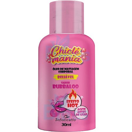 10 ÓLEO CORPORAL BUBBALOO SOFISTICATTO COSMÉTICOS SEXSHOP EFEITO HOT 30 ML ATACADO