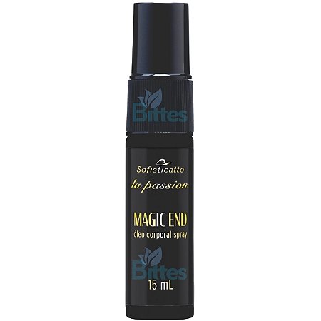 ÓLEO CORPORAL SPRAY MAGIC END SOFISTICATTO COSMÉTICOS SEXSHOP
