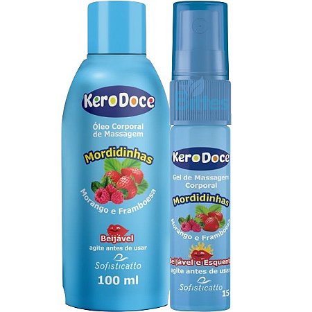 KIT SEXSHOP MORDIDINHAS SOFISTICATTO COSMÉTICOS BEJÁVEL E ESQUENTA