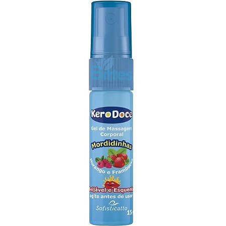 GEL DE MASSAGEM CORPORAL MORDIDINHAS SOFISTICATTO COSMÉTICOS SEXSHOP