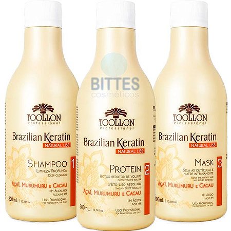 Botox Redutor de Volume Toollon Professional Brazilian Keratin 300ml
