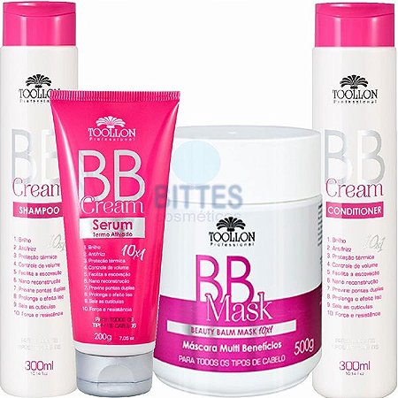 Comprar Kit BB Cream Toollon Professional Hidratação Capilar - Bittes  Cosmeticos