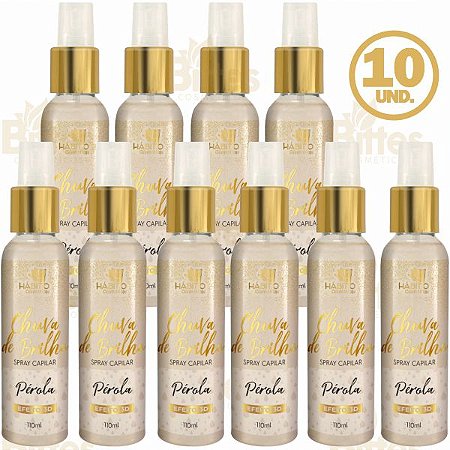 10 Spray de Brilho Hábito Cosméticos Finalizador Pérola Atacado
