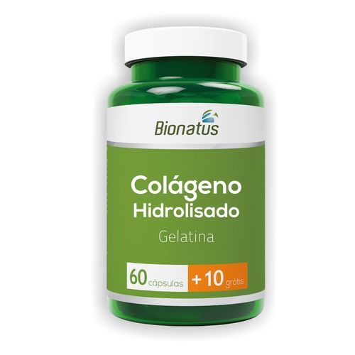 Colágeno Hidrolisado Green Bionatus 70 Cápsulas