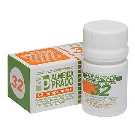 Complexo Homeopático 60 Comprimidos N. 32 Almeida Prado