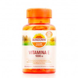 Vitamina E 1000UI Sundown 50 Comprimidos