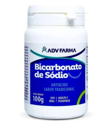 Bicarbonato de Sódio 100g ADV Farma