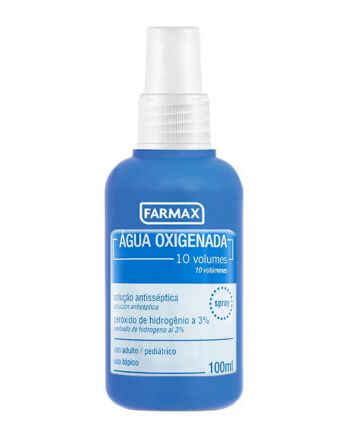 Água Oxigenada Spray Farmax 10 Volumes 100mL