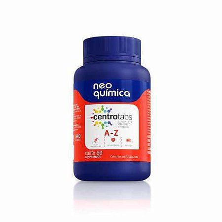Neo Química Centrotabs Suplemento Vitamínico e Mineral A-Z Contém 60 Comprimidos