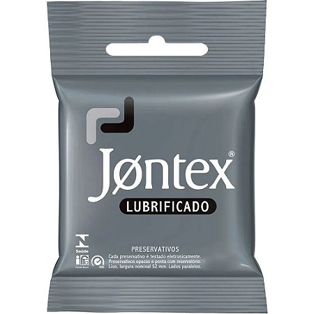 Preservativo Jontex Lubrificado com 3 Unidades