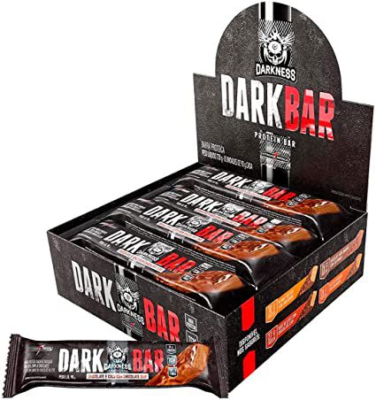 Barra de Proteína Dark Chocolate com Coco Darkness 8 Unidades