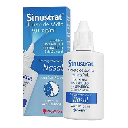 Sinustrat Solução Nasal Bico Nebulizador 30ml