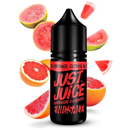 NicSalt Just Juice - Blood Orange Citrus & Guava - 30ml