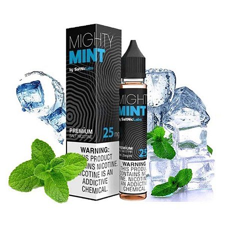 Nic Salt VGOD Mighty Mint 30ml - SaltNic / Salt Nicotine - 25mg e 50mg