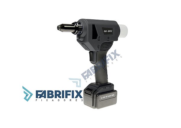 REBITADEIRA ELÉTRICA AUTOMÁTICA COM BATERIA PARA REBITES ESTRUTURAIS Ø 4,8 - Ø 6,4 MM