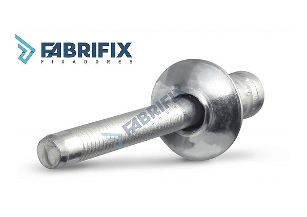 REBITE ESTRUTURAL CABEÇA ABAULADA ∅6,4 x 9,0