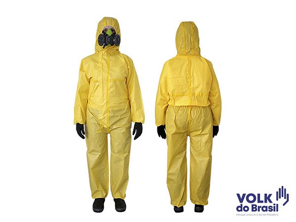 Macacão de Segurança Volk Covertech 300  Agrotóxicos CA 39182