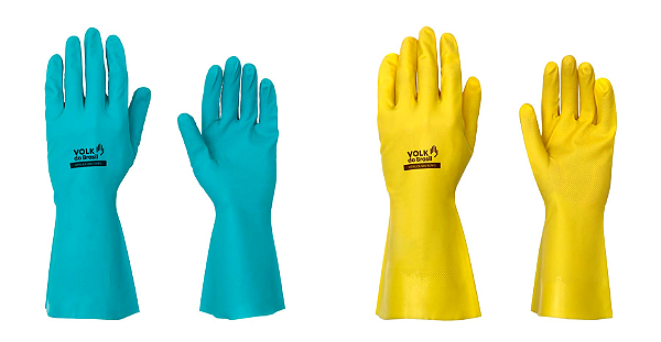 Luva reuso Nitrila Volk CA 16314