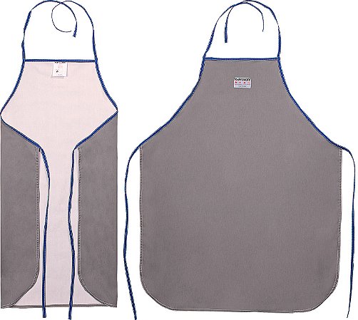 Avental Calor algodão Radiant Heat RioValley CA 29046 - CINZA - 90x70cm