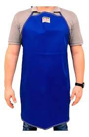 AVENTAL LAMARE RETARDANTE A CHAMA PARA COZINHA  AZUL  100X63 cm – C.A. 45554